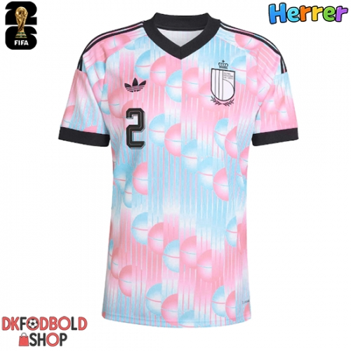 Belgien Diego Moreira #19 Udebanetrøje VM 2026 Kort ærmer